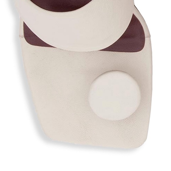 SOLD Staud Luna Cream Leather Sandals size 7.5 - Picture 8 of 16